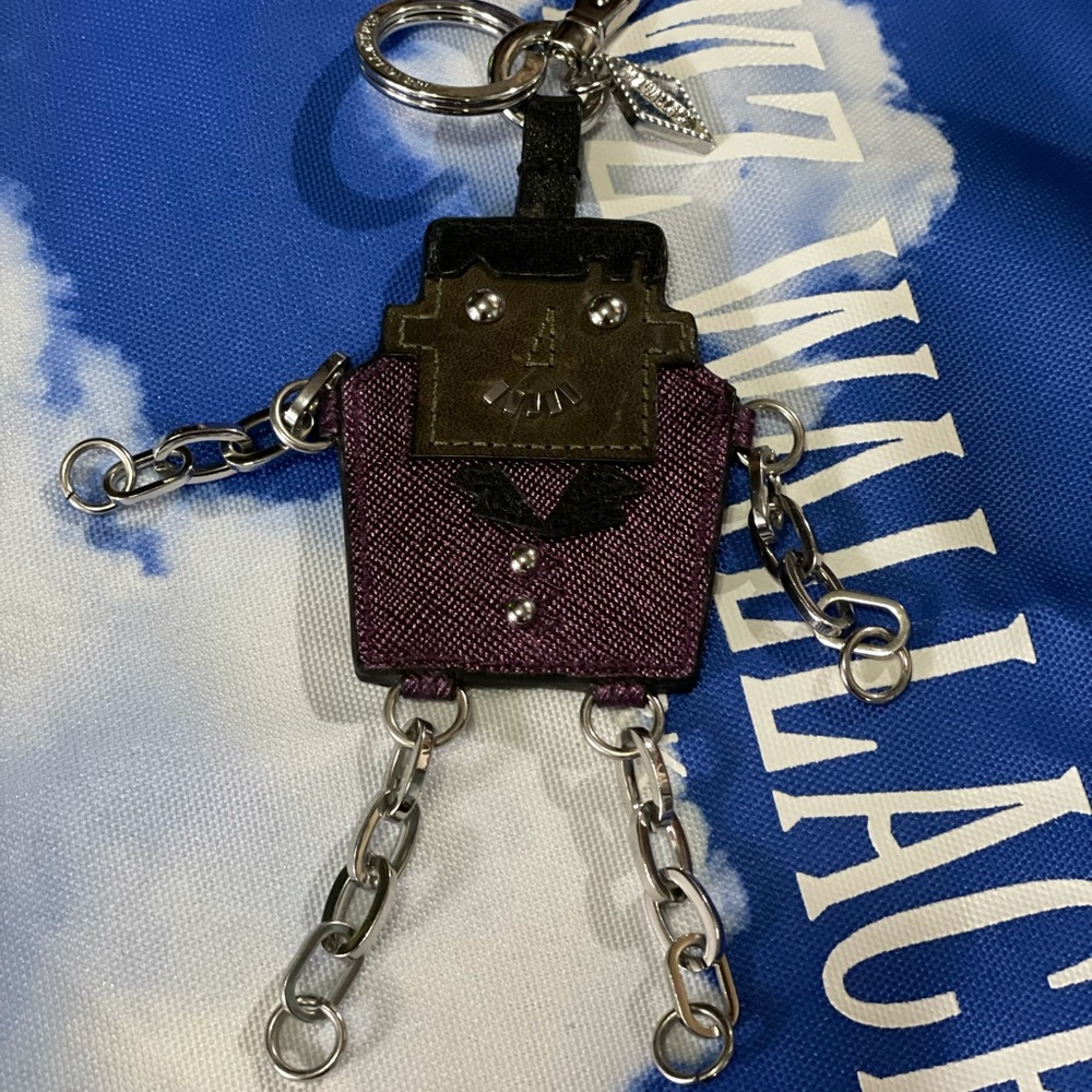 Mzwallace bag charm in Frankenstein